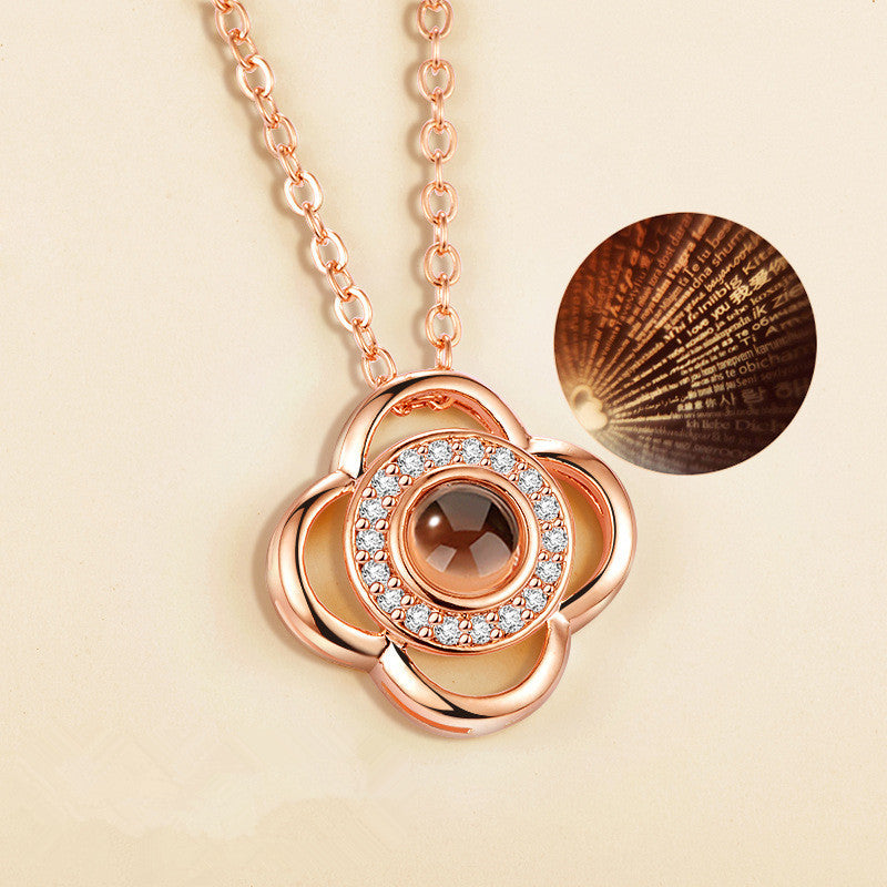 Ti amo 100 lingue collana di proiezione della memoria d'amore
