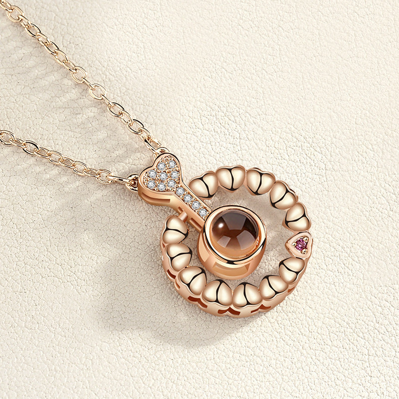 Ti amo 100 lingue collana di proiezione della memoria d'amore