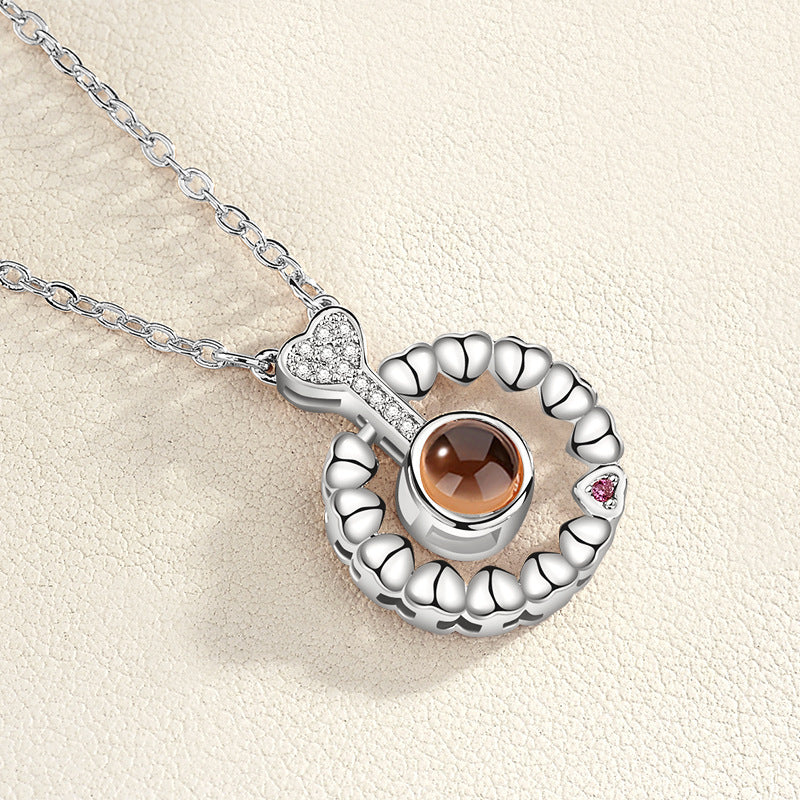 Ti amo 100 lingue collana di proiezione della memoria d'amore