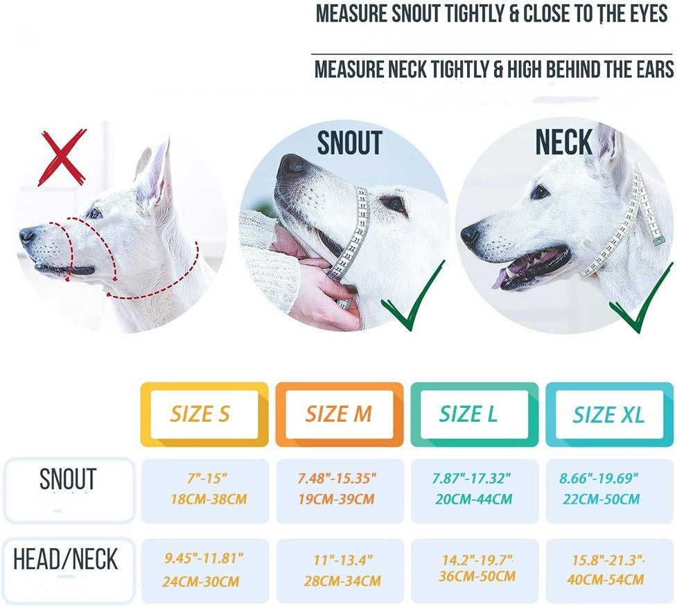 Muzzle Nylon Dog Muzzle Rope