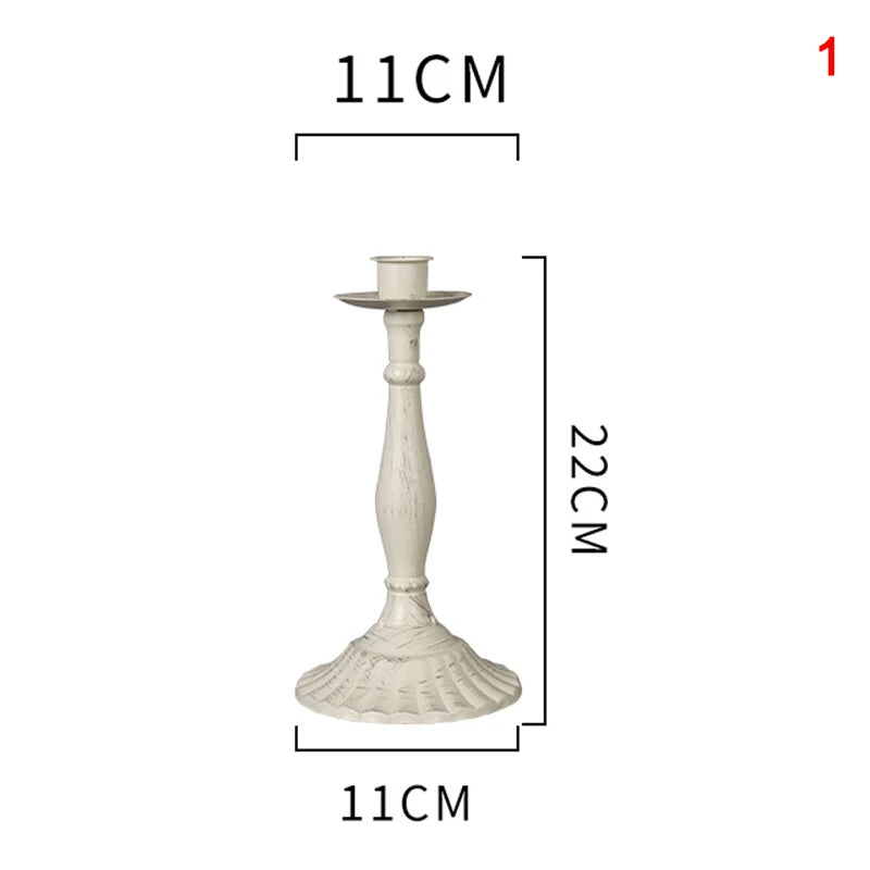 Candelabro Decor Portacandele per Matrimonio in Stile Europeo
