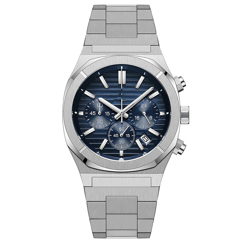 Orologio da uomo cronografo multifunzionale