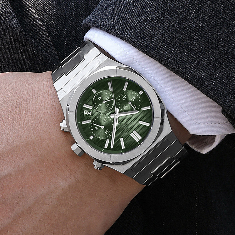 Orologio da uomo cronografo multifunzionale