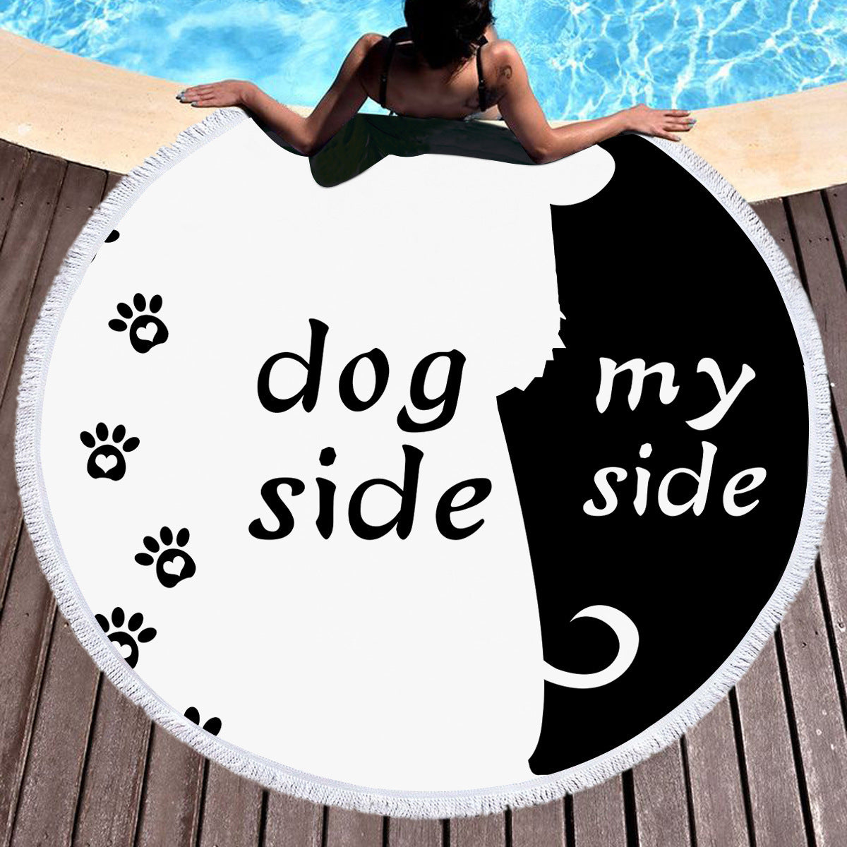 My Pet &amp; I Mikrofaser-Strandtuch
