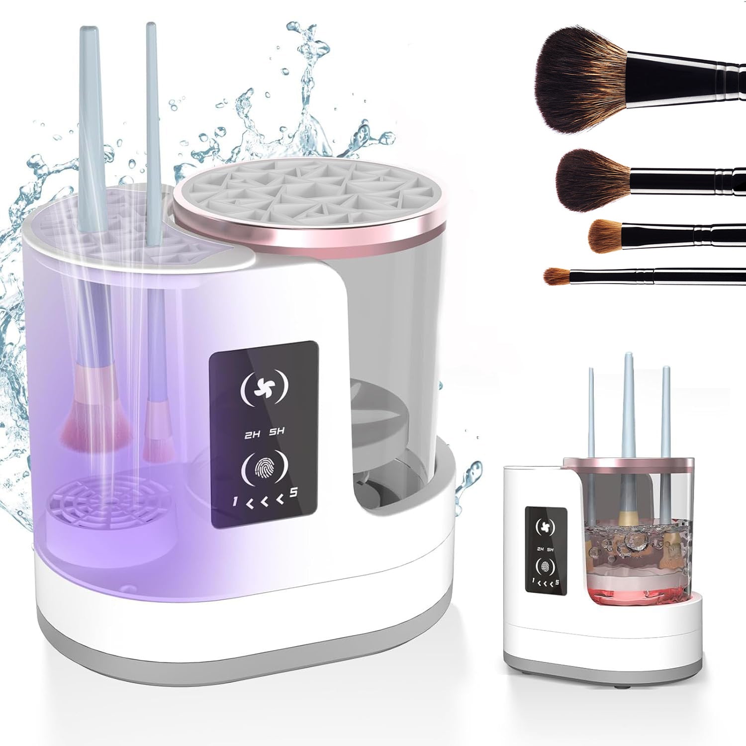 Elektrischer Make-up-Pinselreiniger, wiederaufladbares Standgerät