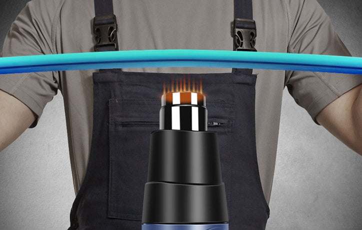 Produzione di candele industriali con pistola termica