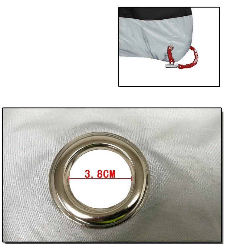 Copertura per moto impermeabile