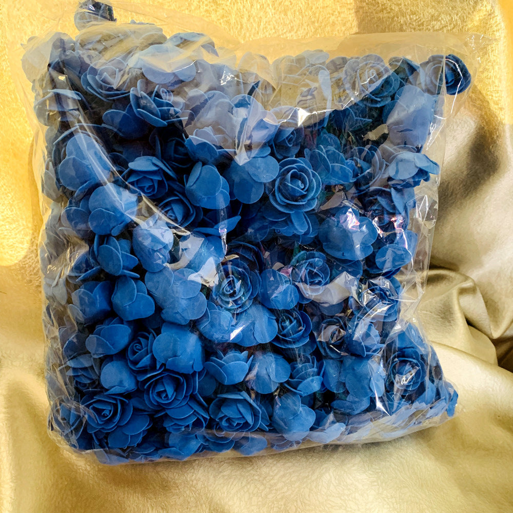 Diameter 3cm Foam Rose Artificial Flowers 500Pcs