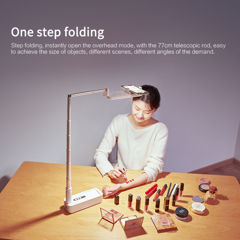 Supporto per telefono cellulare con telecomando Bluetooth.