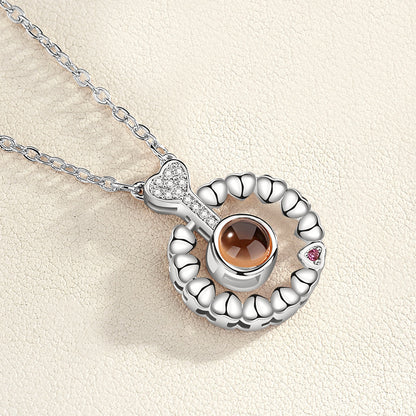 Ti amo 100 lingue collana di proiezione della memoria d'amore
