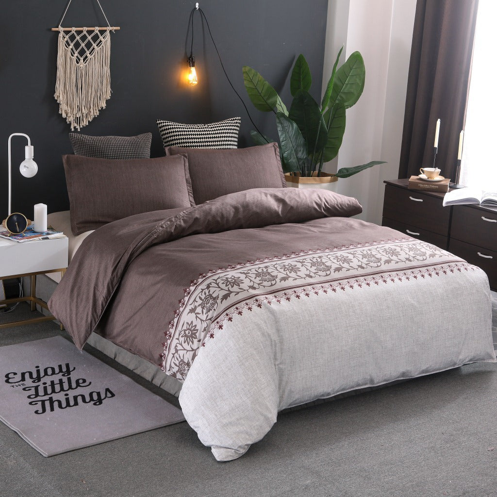 Biancheria da letto decorativa personalizzata - Goditi le piccole cose