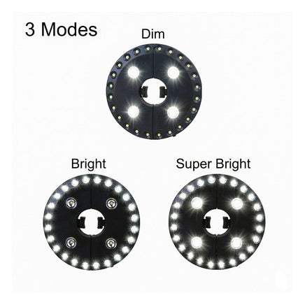 Lampada a ombrello con luce a led per giardino e spiaggia