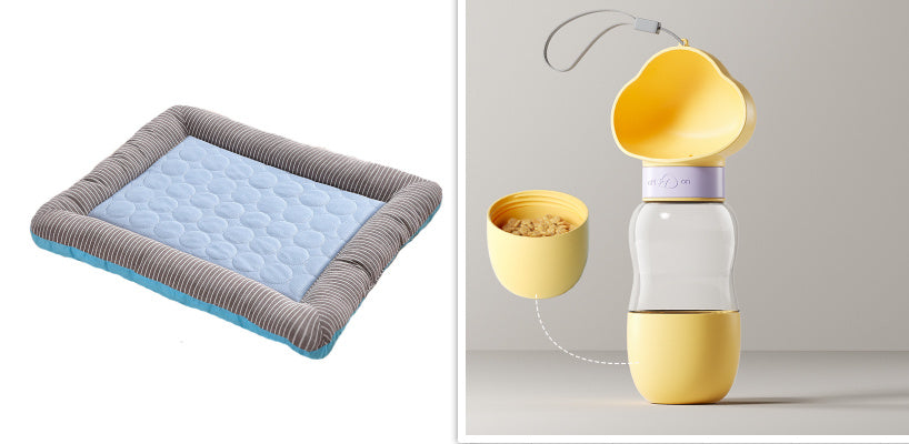 Tappetino rinfrescante per tutti gli animali, materiale morbido per dormire in estate, traspirante