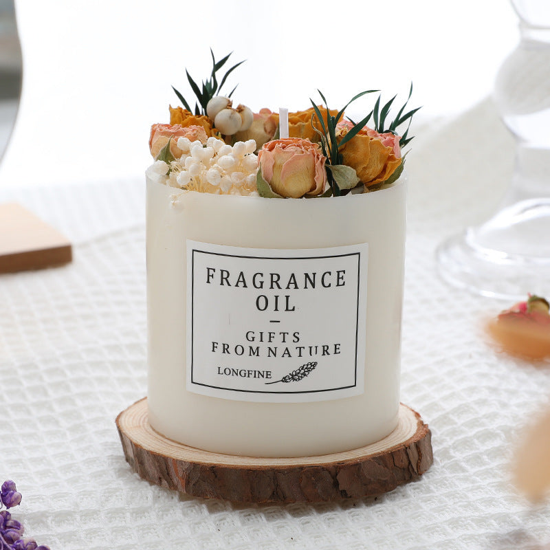 Fiori secchi Decor Candele romantiche