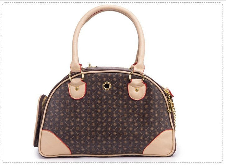 Borsa per animali domestici, eccellente da viaggio, in similpelle, resistente e anti-schiacciamento