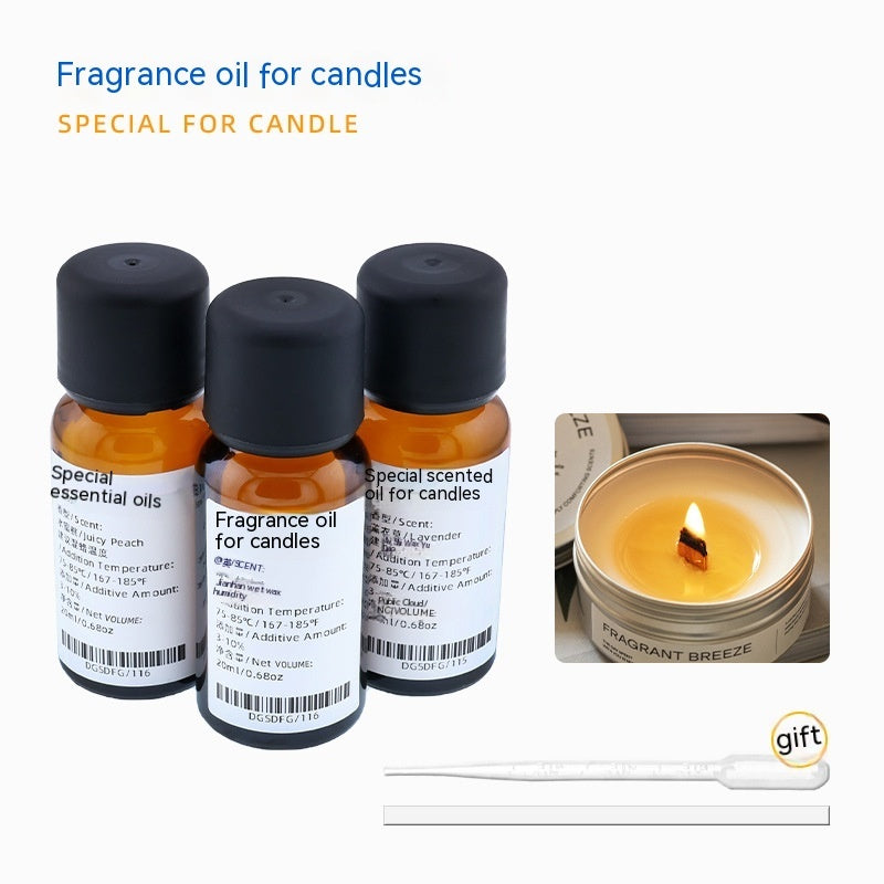 Olio per candele profumate fai da te