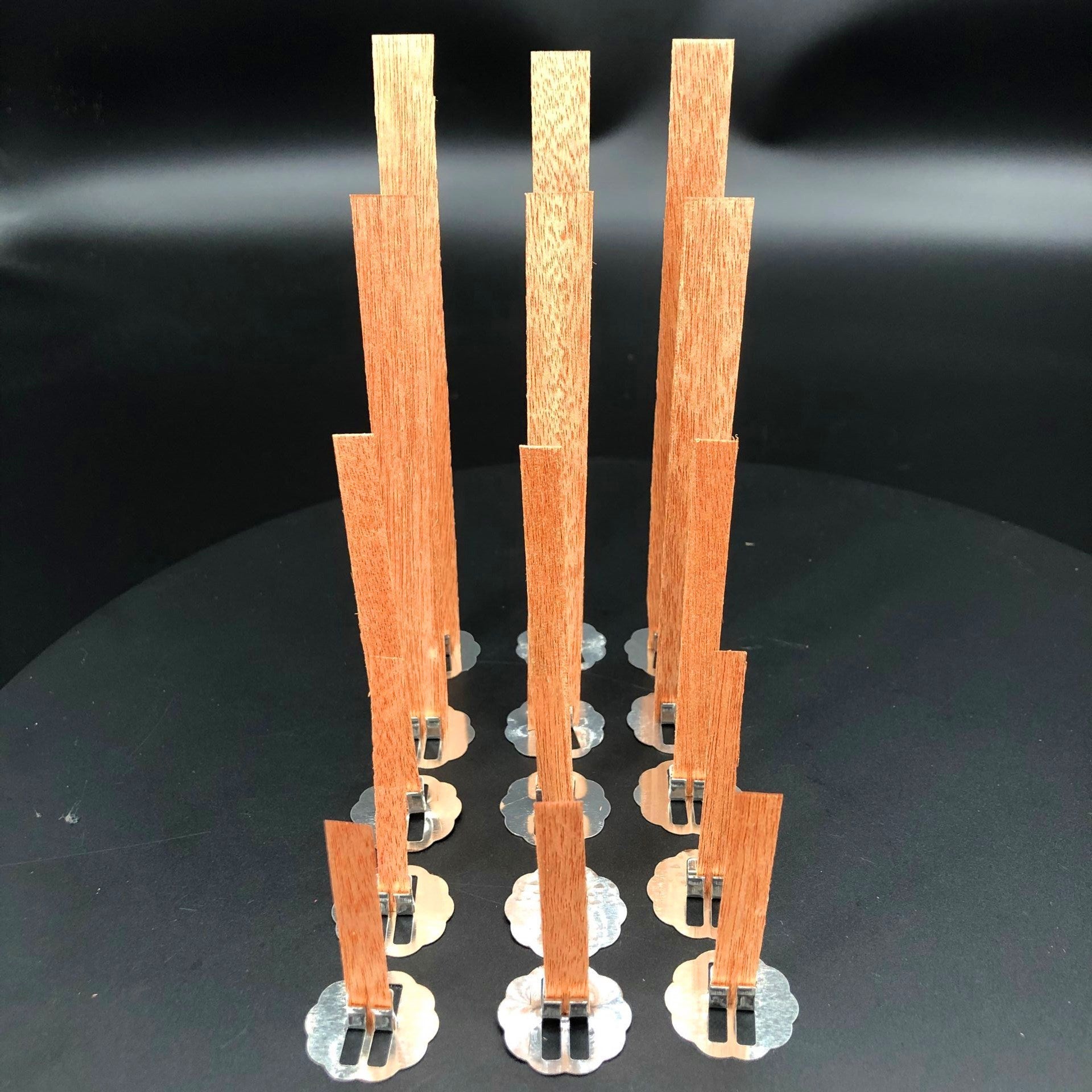 Nucleo di cera di legno Stoppino Barattolo Cera Trucioli di legno di soia