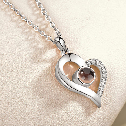 Ti amo 100 lingue collana di proiezione della memoria d'amore