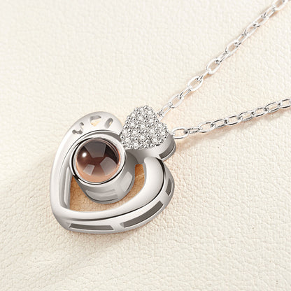 Ti amo 100 lingue collana di proiezione della memoria d'amore