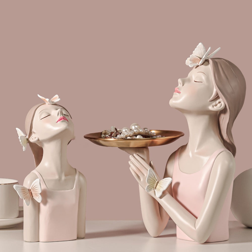 Ornamenti in resina Bubble Girl Nordic Creative Home