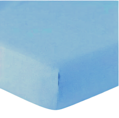 Lenzuolo sotto con angoli Aria in cotone percalle – Tinta unita