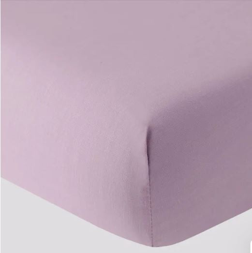 Lenzuolo sotto con angoli Aria in cotone percalle – Tinta unita