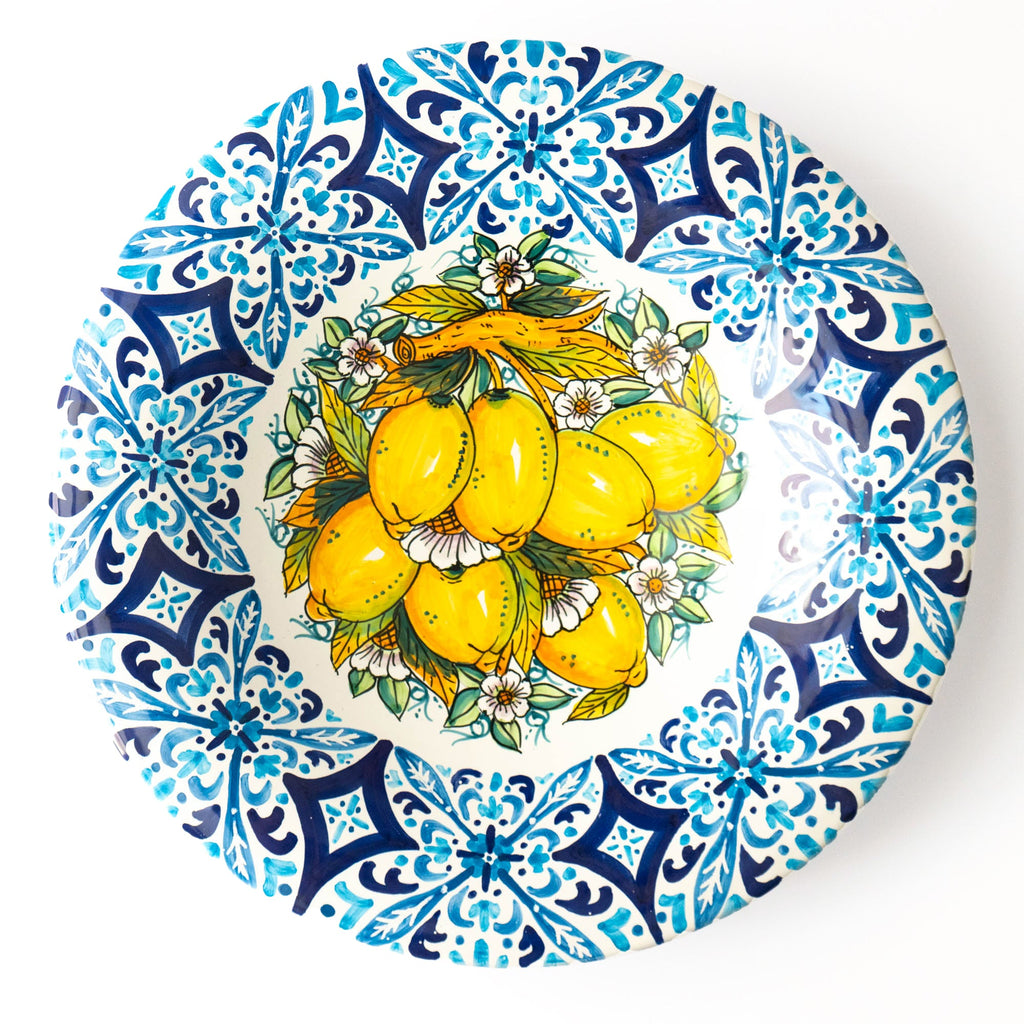 Piatto a Muro Maiolicato