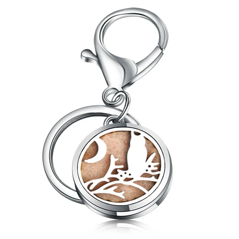 Love Key! Schlüsselanhänger mit Diffusor für ätherische Öle und Parfüm.
