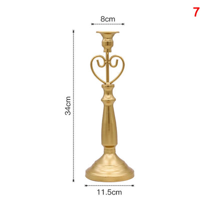 Candelabro Decor Portacandele per Matrimonio in Stile Europeo
