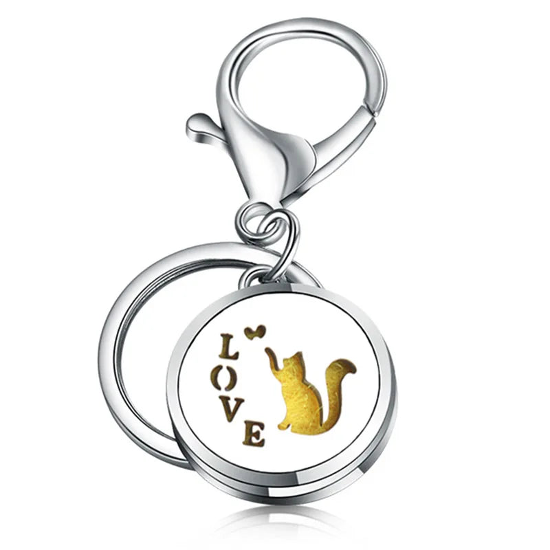 Love Key! Schlüsselanhänger mit Diffusor für ätherische Öle und Parfüm.