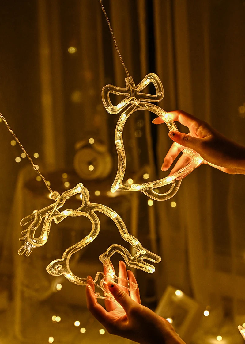 Luci di Natale 2025 Ghirlanda di luci 220V/110V/Batteria