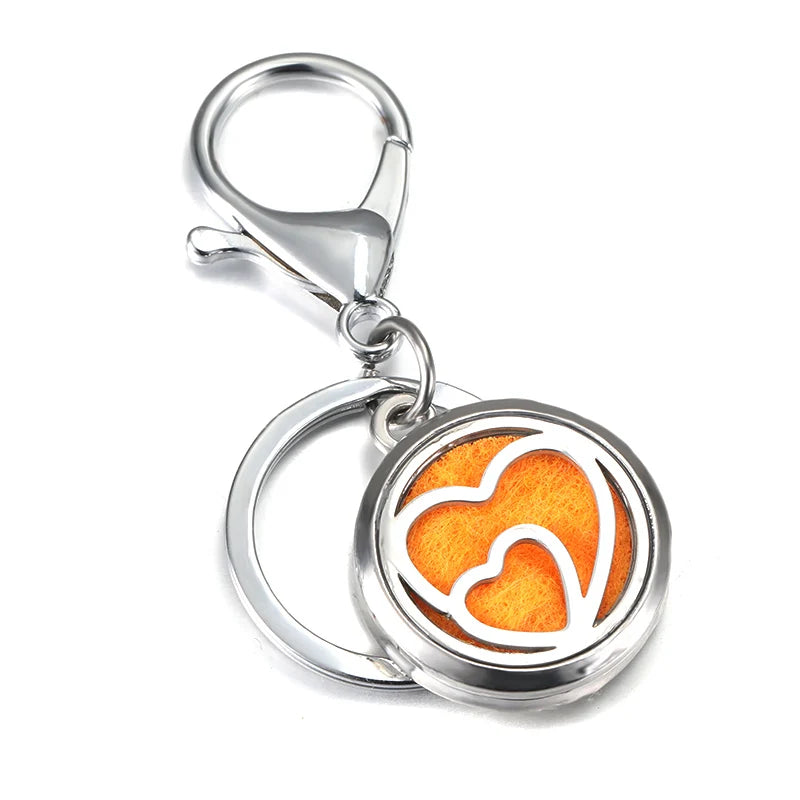 Love Key! Schlüsselanhänger mit Diffusor für ätherische Öle und Parfüm.