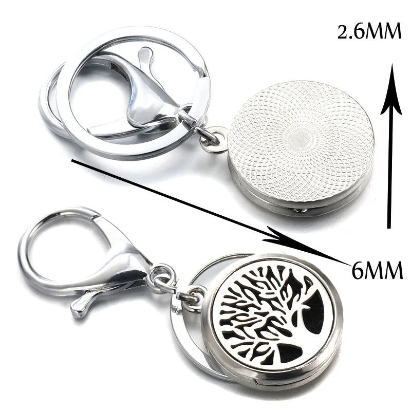 Love Key! Schlüsselanhänger mit Diffusor für ätherische Öle und Parfüm.