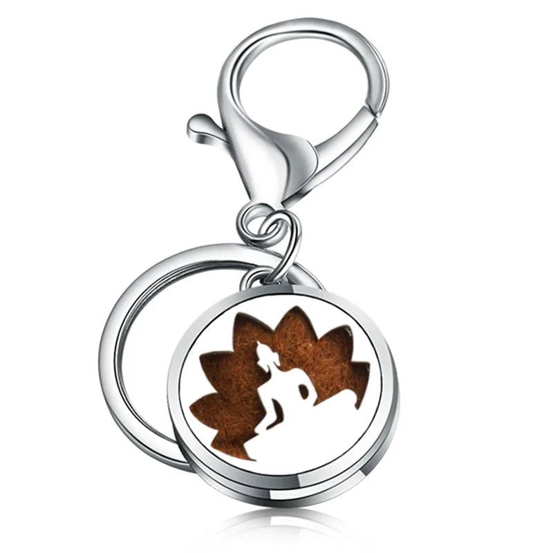 Love Key! Portachiavi con diffusore di profumo per oli essenziali.