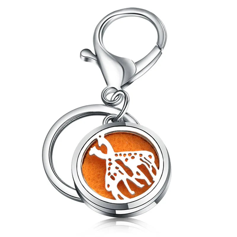 Love Key! Portachiavi con diffusore di profumo per oli essenziali.