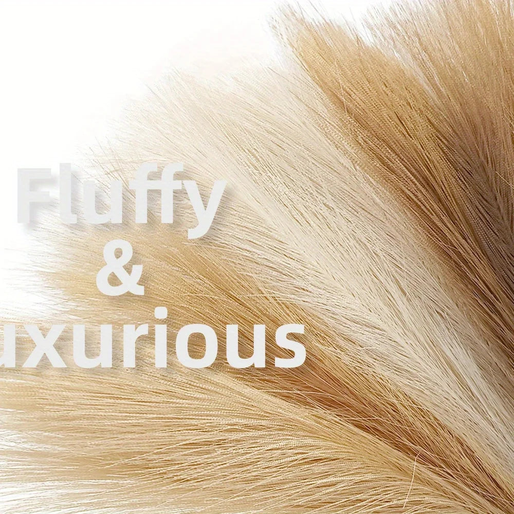 Erba di pampa artificiale 6 pezzi per decorazioni per eventi o casa