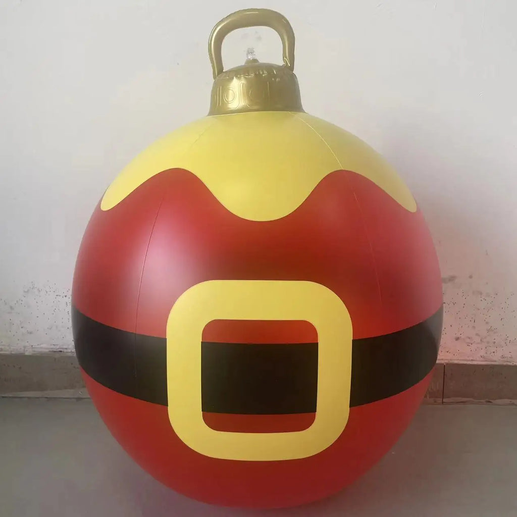 Palline di Natale - Gonfiabili da 60 cm in PVC per esterni.