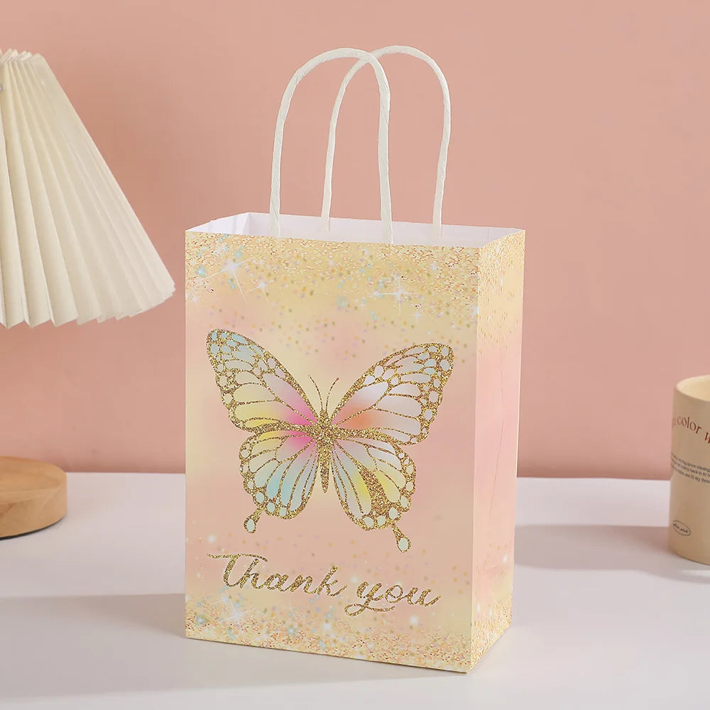 Party-Geschenktüten Hand-Kraftpapiertüte
