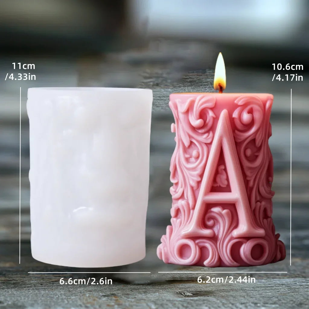 Grande stampo in silicone per candela a forma di rosa con fiore di peonia