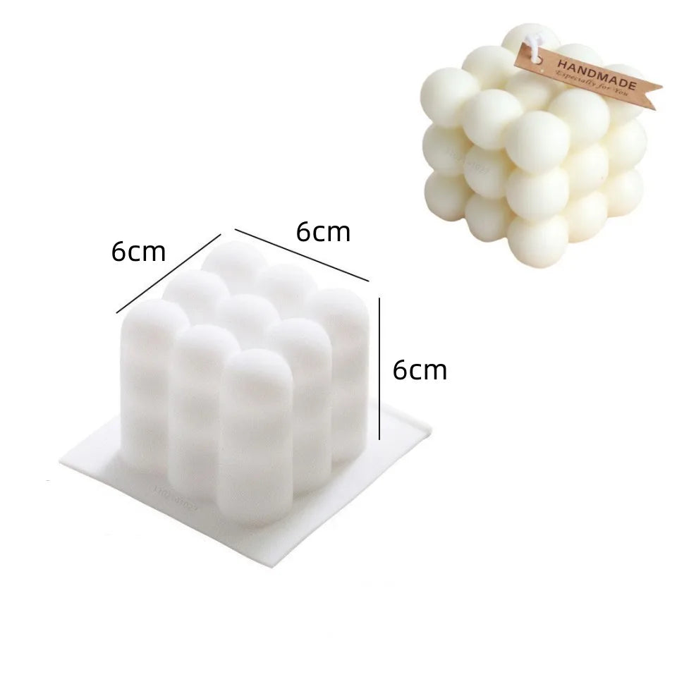 Stampo per candele, scatola regalo, stampo per candele, silicone