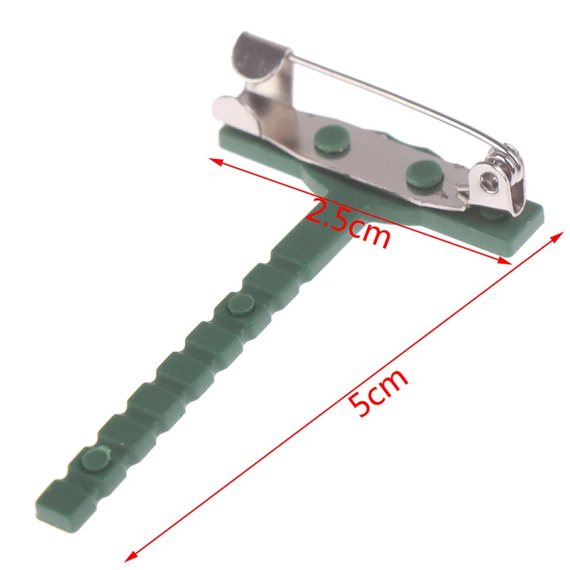 Spille in plastica e metallo per fiori, 10/20 pezzi.