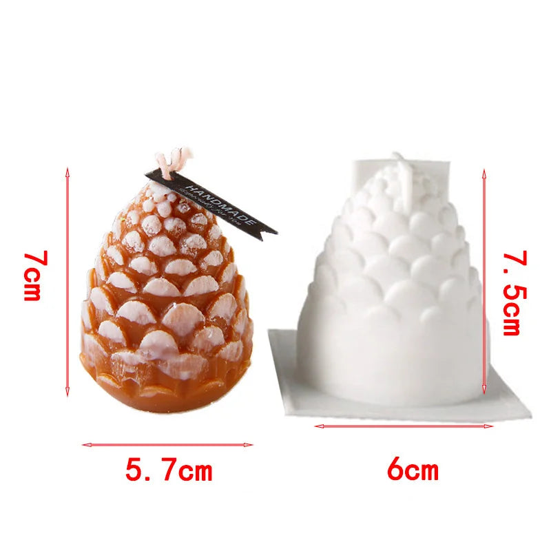 Stampo per candele, scatola regalo, stampo per candele, silicone