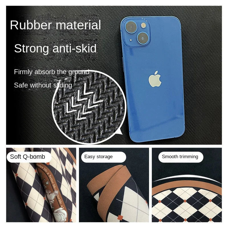 Tappetino per lavare e scolare i piatti Vintage Earth Kitchen, super assorbente