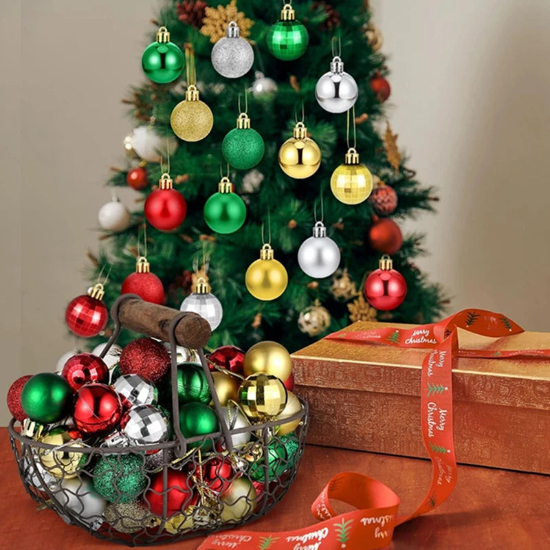 Palline di Natale 36 pezzi 3 cm Decorazione 2025 PREZZO ECCEZIONALE!