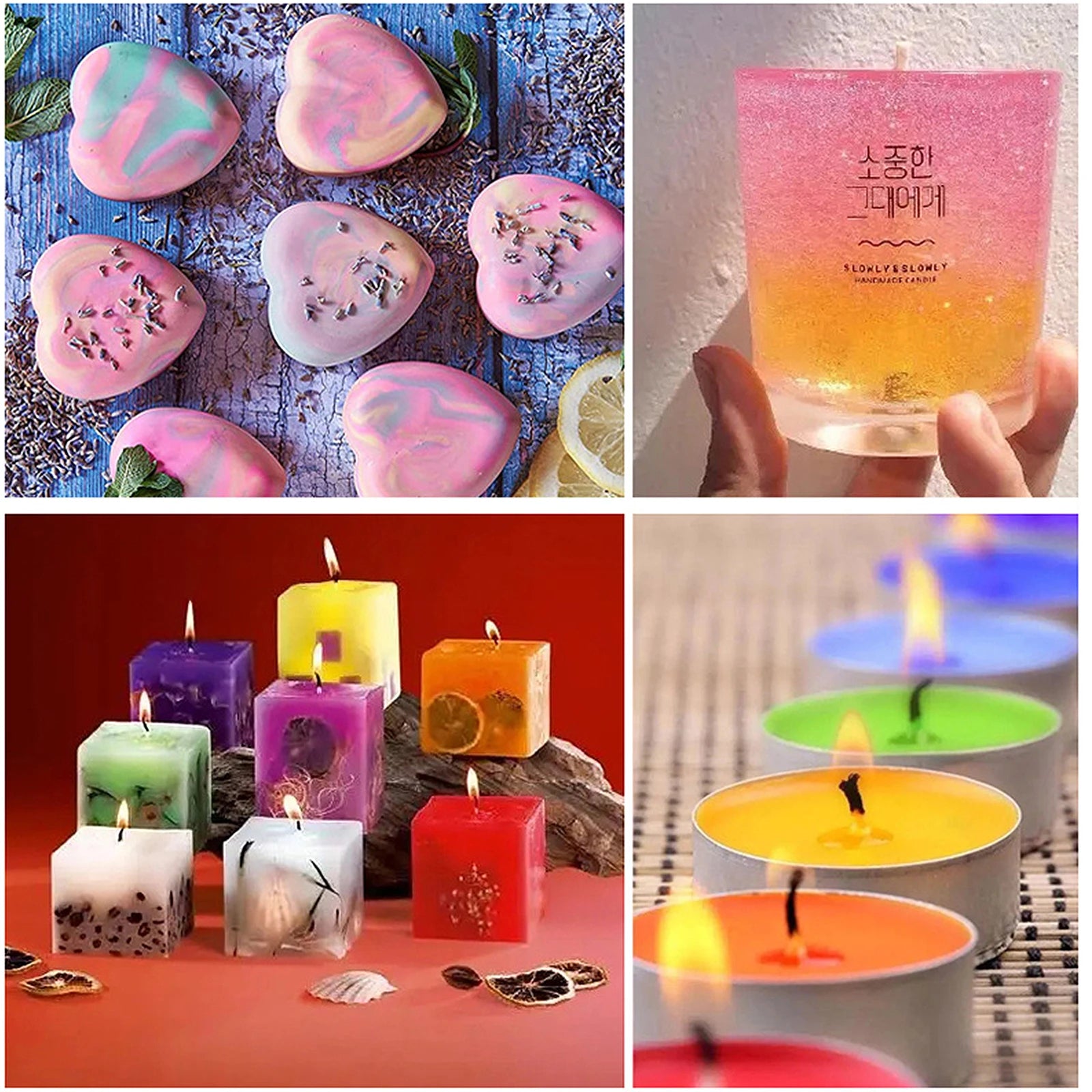 Pigmento colorante per candele, liquido per aromaterapia, 10 ml