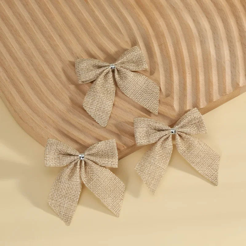 Fiocchi di Natale Fiocchi rossi dorati.