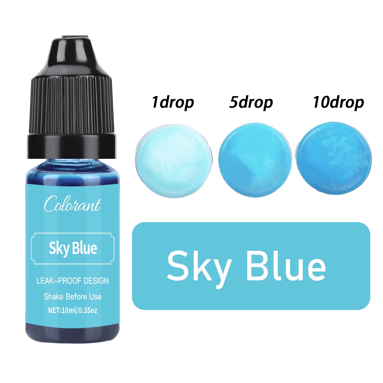 Pigmento colorante per candele, liquido per aromaterapia, 10 ml