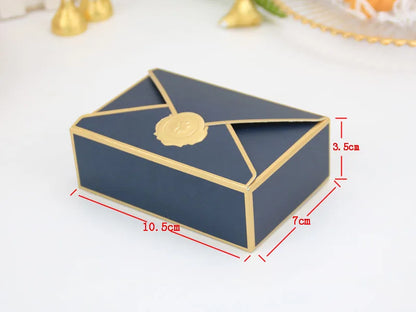 New Gift Boxes Packaging Envelope Shape Wedding Favor Gift.