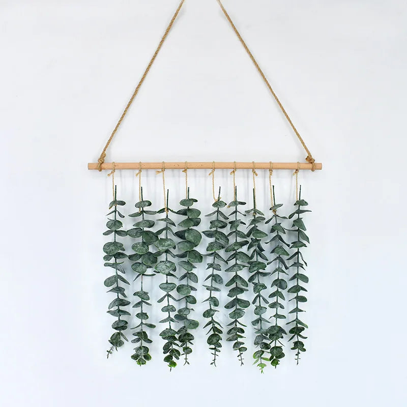 Pianta finta di eucalipto artificiale Silver Dollar Greenery.