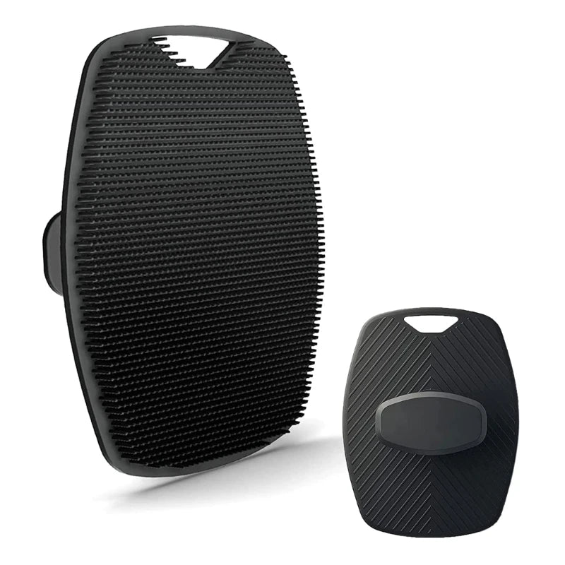 Spazzola detergente in silicone morbido, scrub manuale per la pulizia del corpo